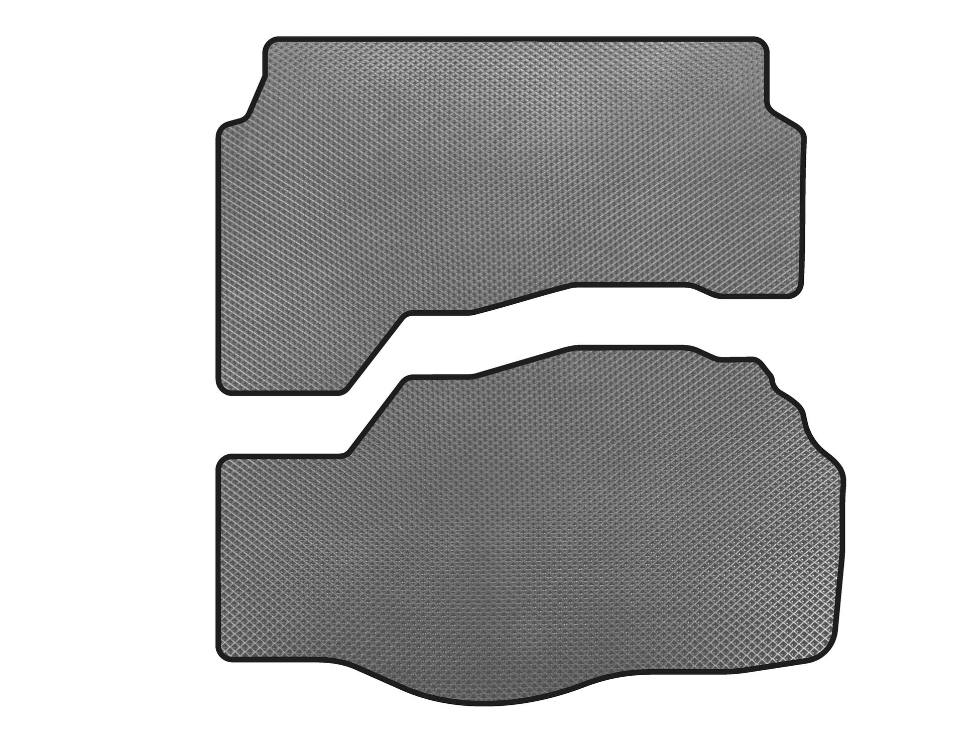 Trunk Mat (2014-2019, SD, Hybrid, Europe, Gray) for Ford Mondeo 2014-2022 - image 1