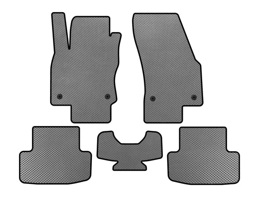 EVA Floor Mats (Gray) for Skoda Karoq 2018- - image 1