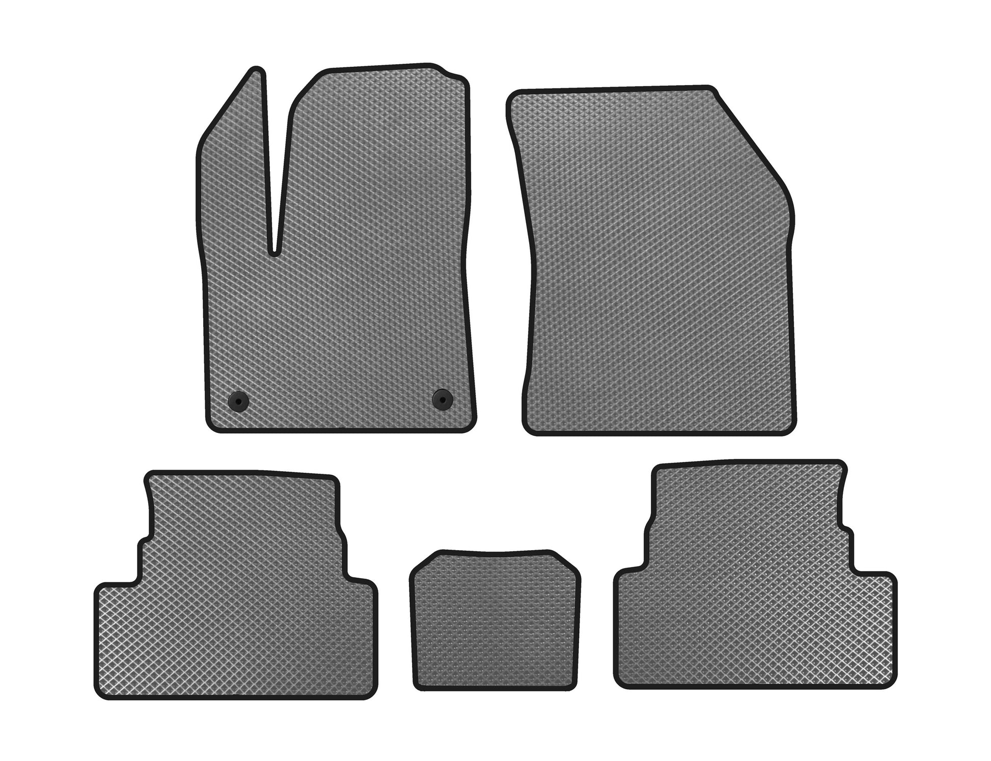 EVA Floor Mats (Gray) for Peugeot 3008 2016-2023 - image 1