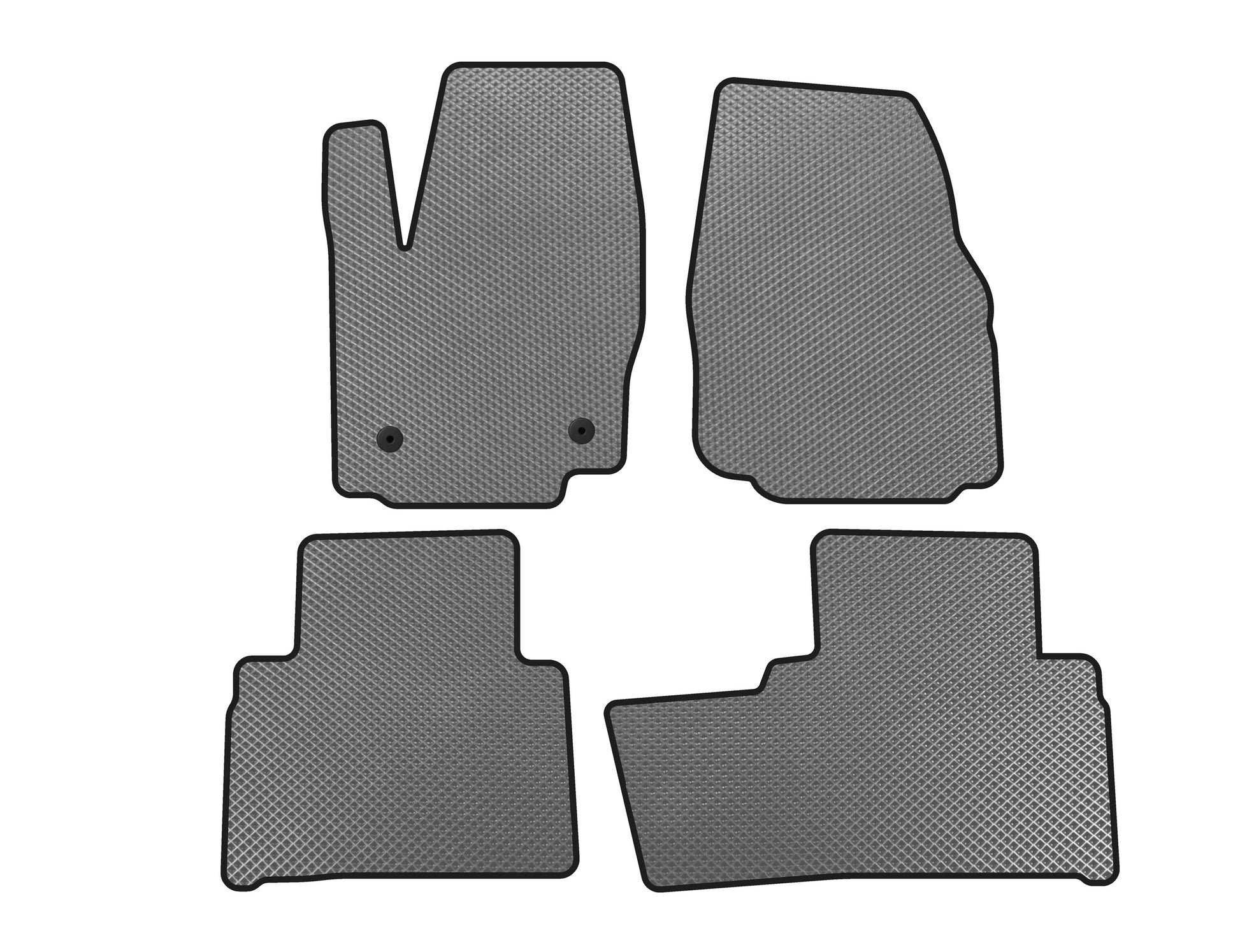 EVA Floor Mats (2 Rows, Gray) for Ford Galaxy 2007-2015 - image 1