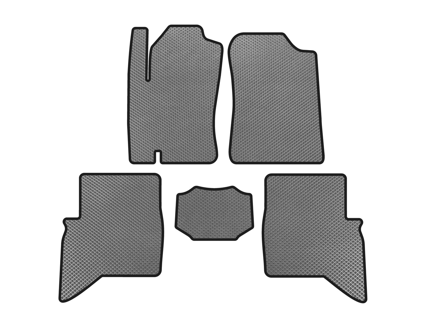 EVA mats (Grey) for Daihatsu Terios 2006↗ - image 1