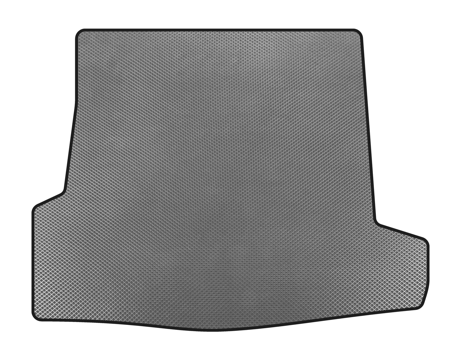 Trunk Mat (2006-2009, SD, Gray) for Skoda Superb 2001-2009 - image 1