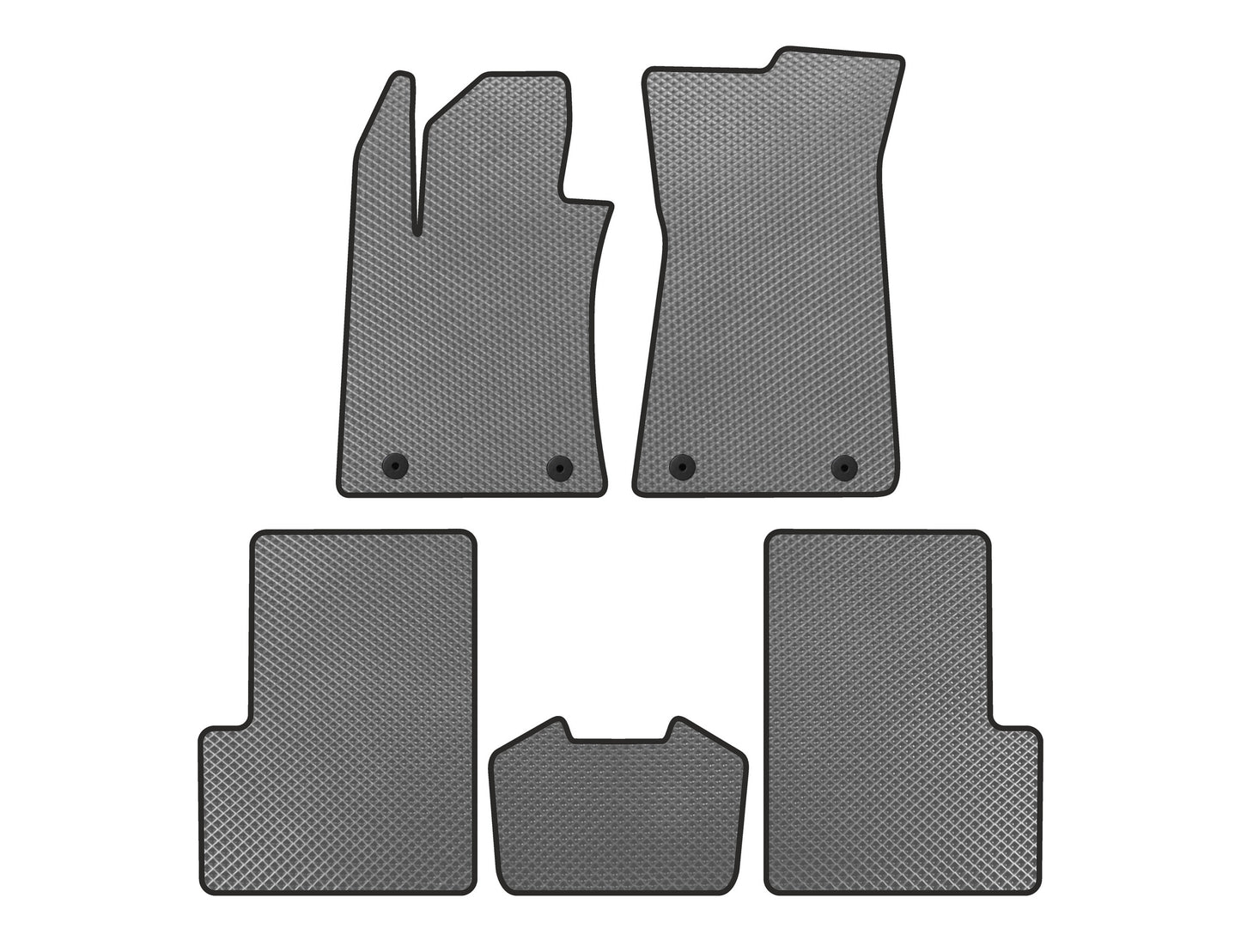 EVA Car Mats (2020-, Grey) for MG ZS 2017- - image 1
