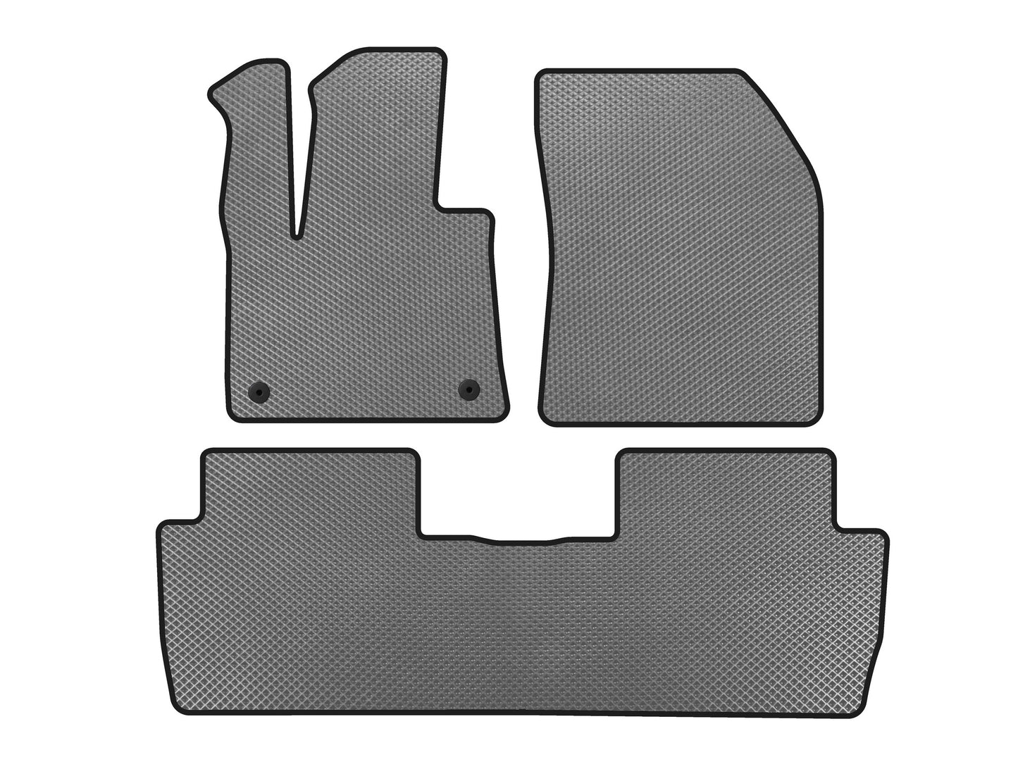 EVA Floor Mats (2016-2020, Gray) for Peugeot 5008 2016-2023 - image 1