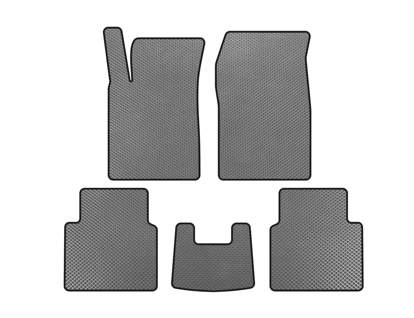 EVA Floor Mats (HB, Gray) for Opel Signum 2003-2008 - image 1