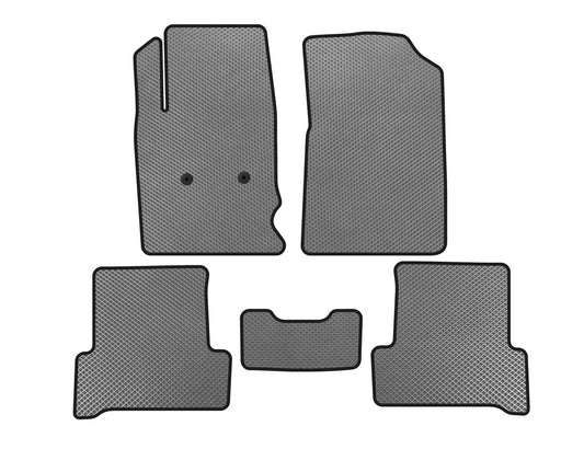 EVA Floor Mats (Gray) for Chevrolet Colorado 2012–2022 2012-2022 - image 1