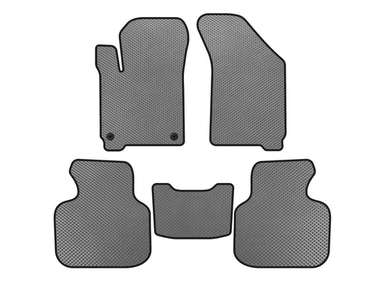 EVA Floor Mats (2011-2020, 7-Seater, Gray) for Dodge Journey 2008-2020 - image 1