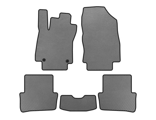 EVA Floor Mats (2012-2016, HB, 5-Door, Gray) for Renault Clio IV 2012-2019 - image 1