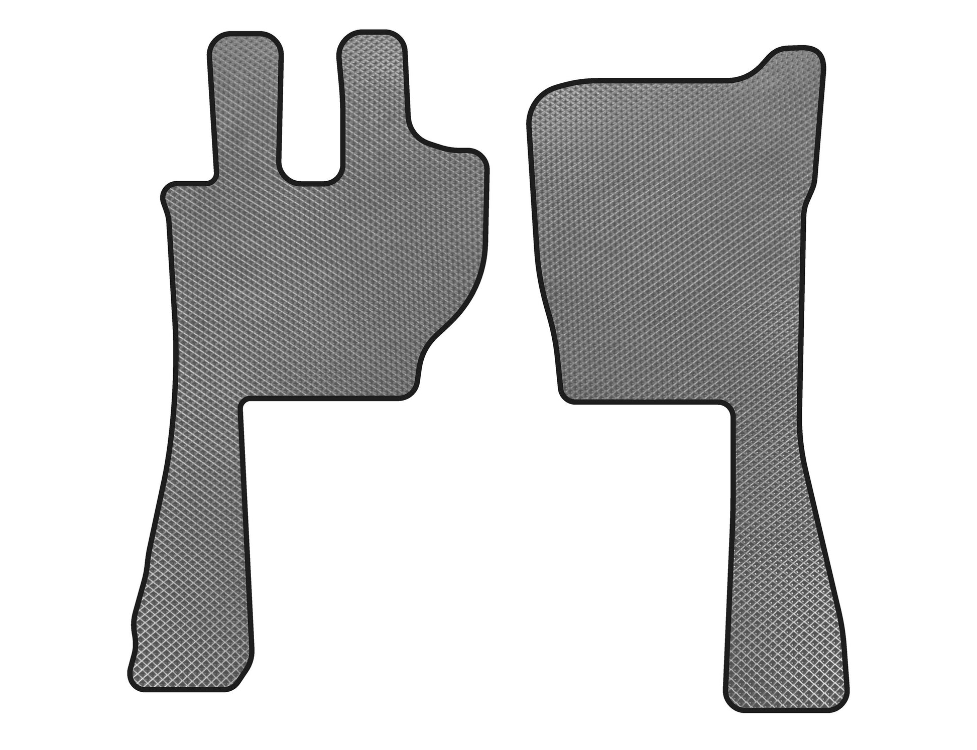 EVA Floor Mats (Gray) for Volvo FH 2012– - image 1