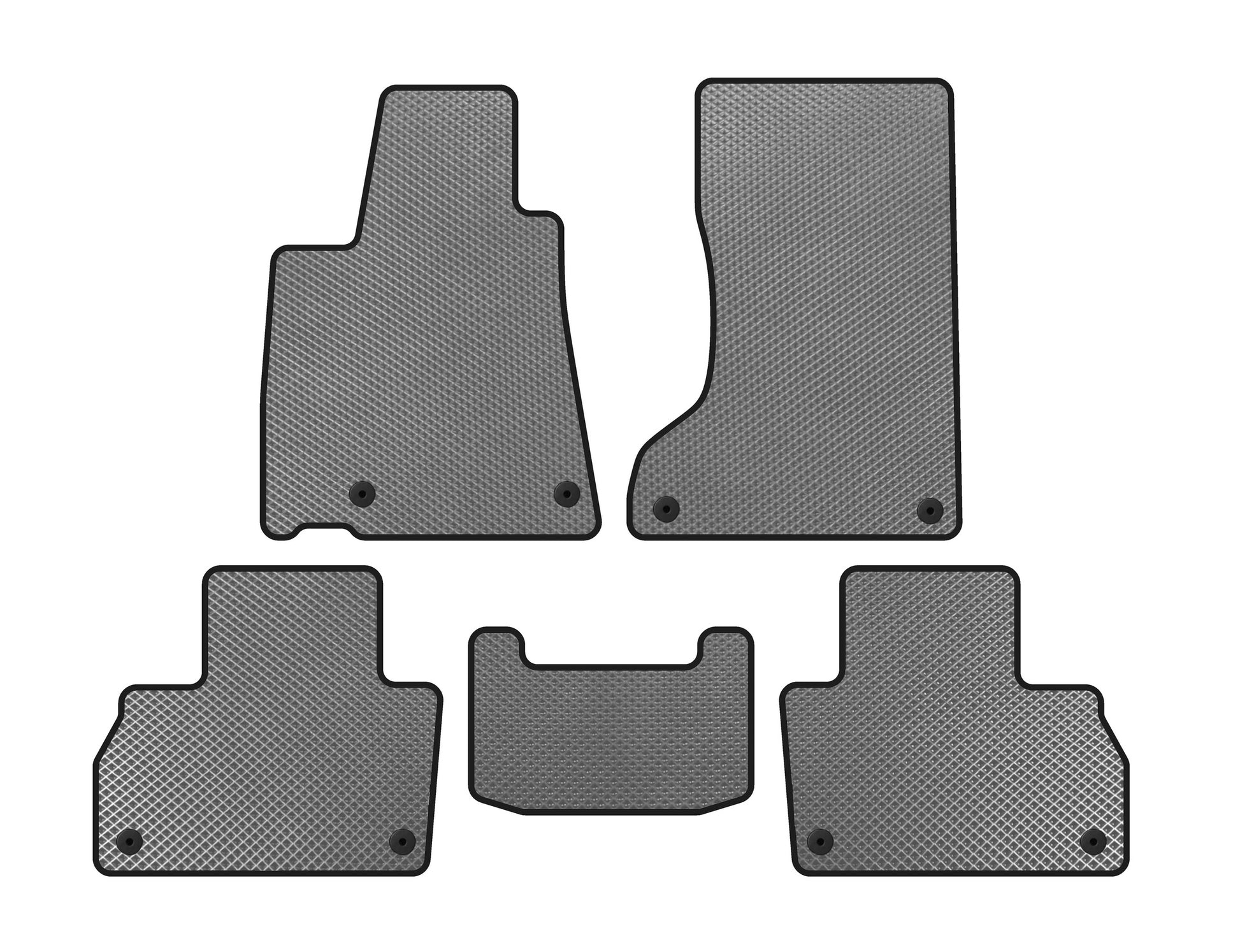 EVA Floor Mats (Gray) for Maserati Levante 2016- - image 1