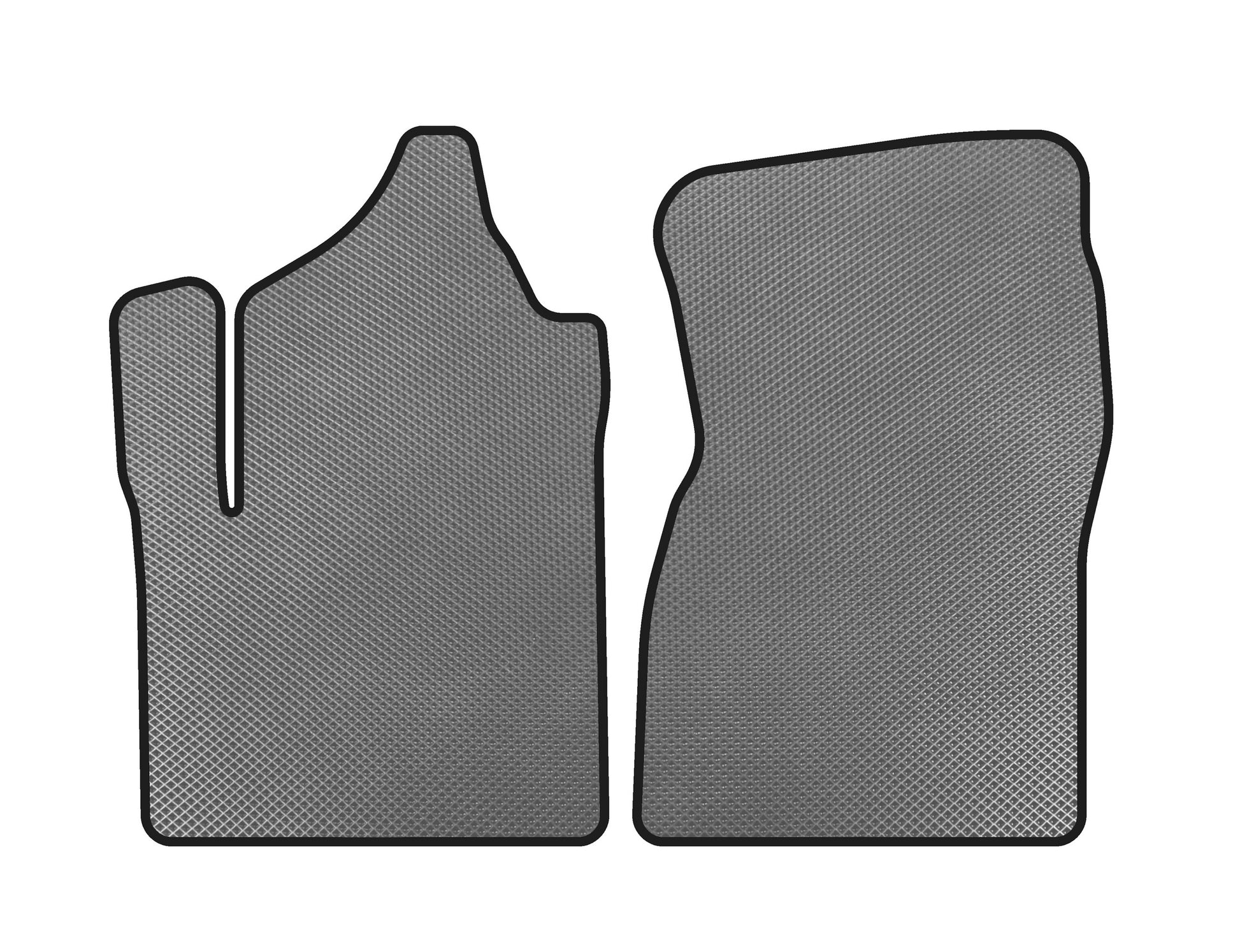EVA Floor Mats (Gray) for GMC Sierra 2013-2019 - image 1