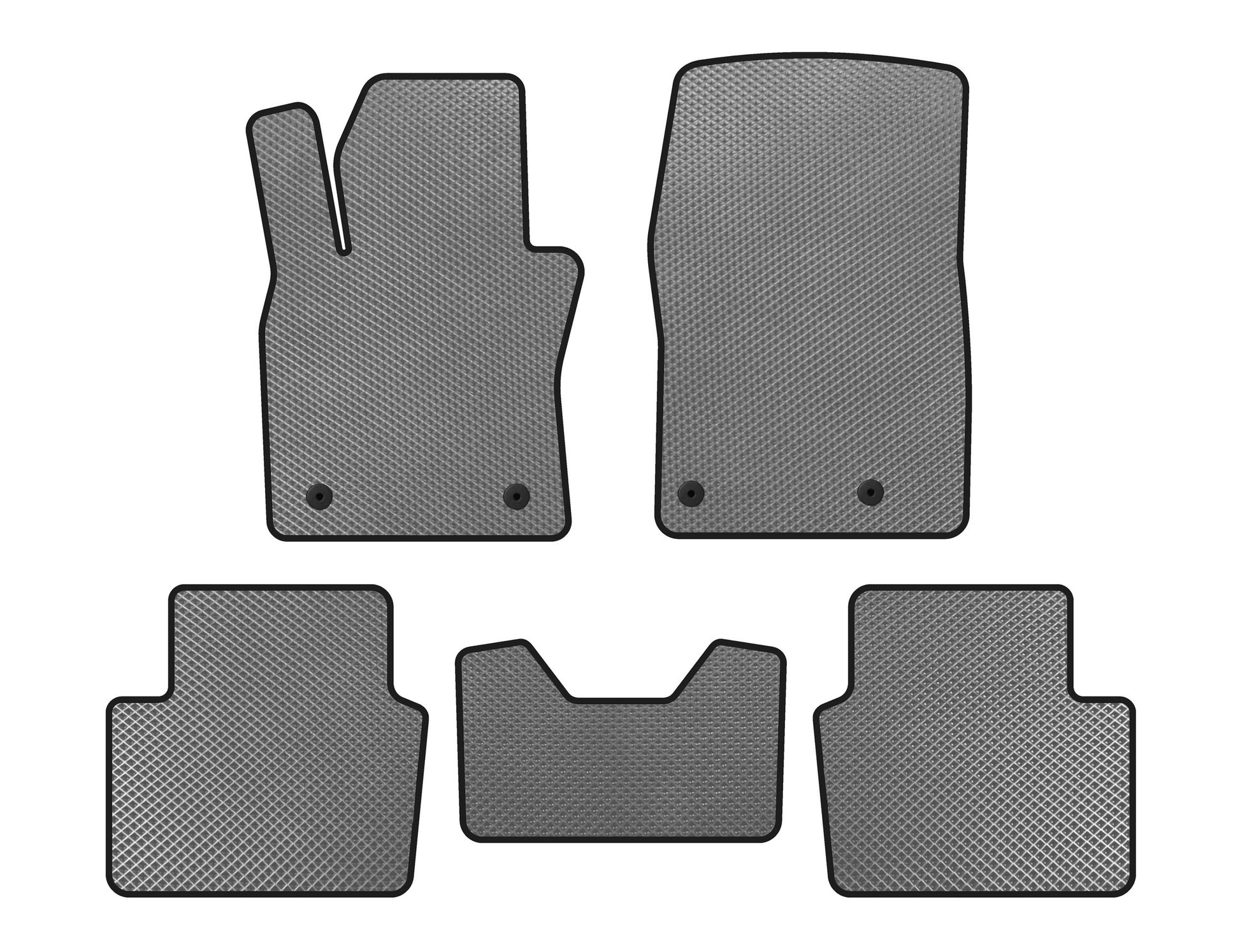 EVA Floor Mats (HB, Gray) for Mazda 3 2019- - image 1