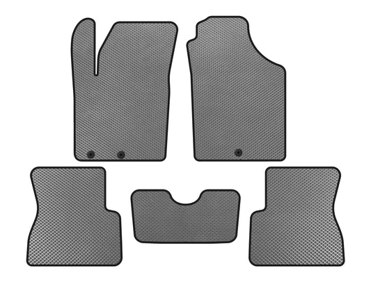 EVA Floor Mats (Gray) for Kia Picanto 2011-2016 - image 1
