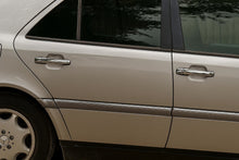 Chrome Door Handle Covers (4 pcs, Stainless Steel) for Mercedes C-class W202 1993-2001 - image 2