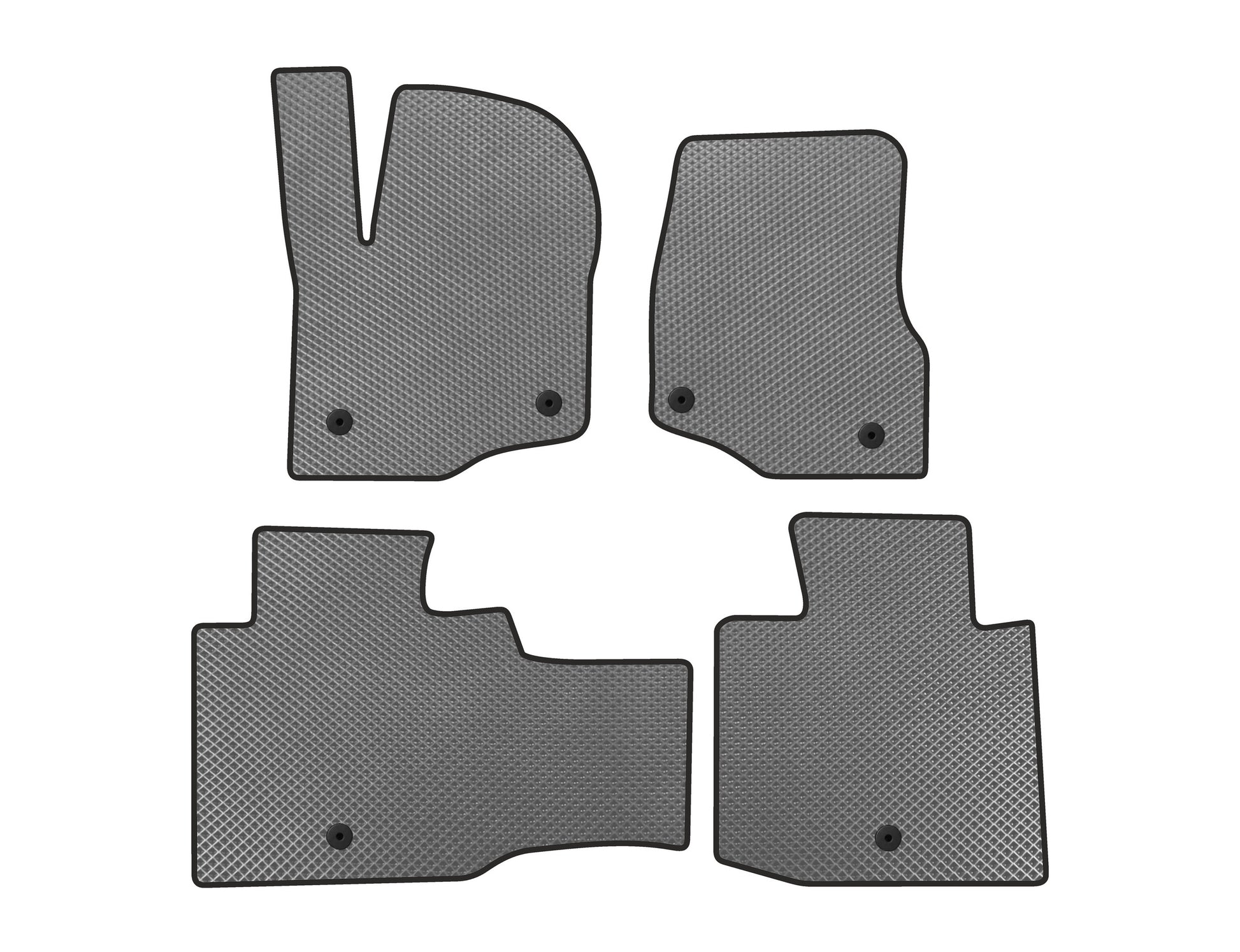 EVA Floor Mats (Gray) for Lincoln Navigator 2018- - image 1