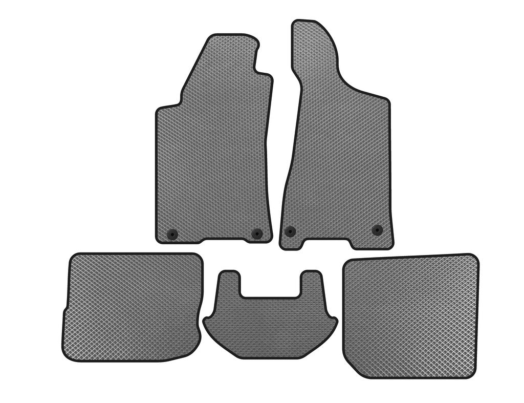 EVA floor mats (1991-1996, SD, Gray) for Audi 80/90 1987-1996 - image 1