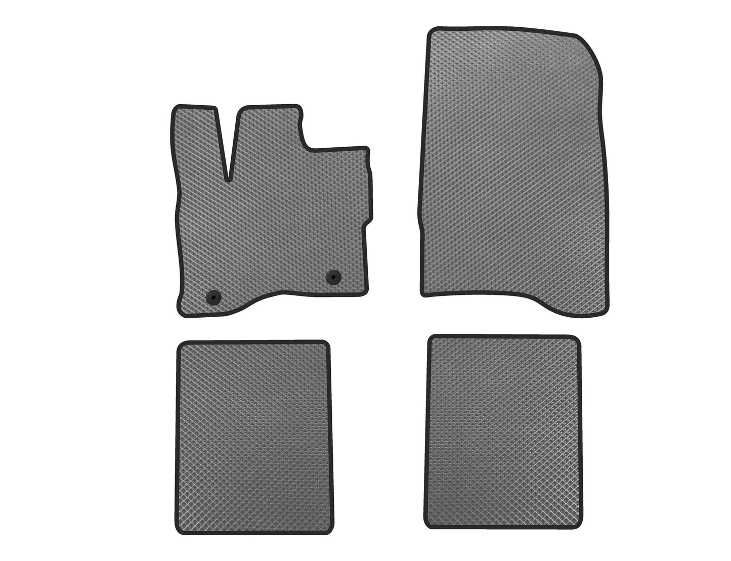 EVA Floor Mats (SD, USA, Gray) for Ford Taurus 2015- - image 1
