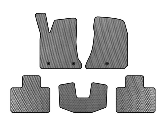EVA Floor Mats (2015-2023, SD, Gray) for Dodge Charger 2010-2023 - image 1