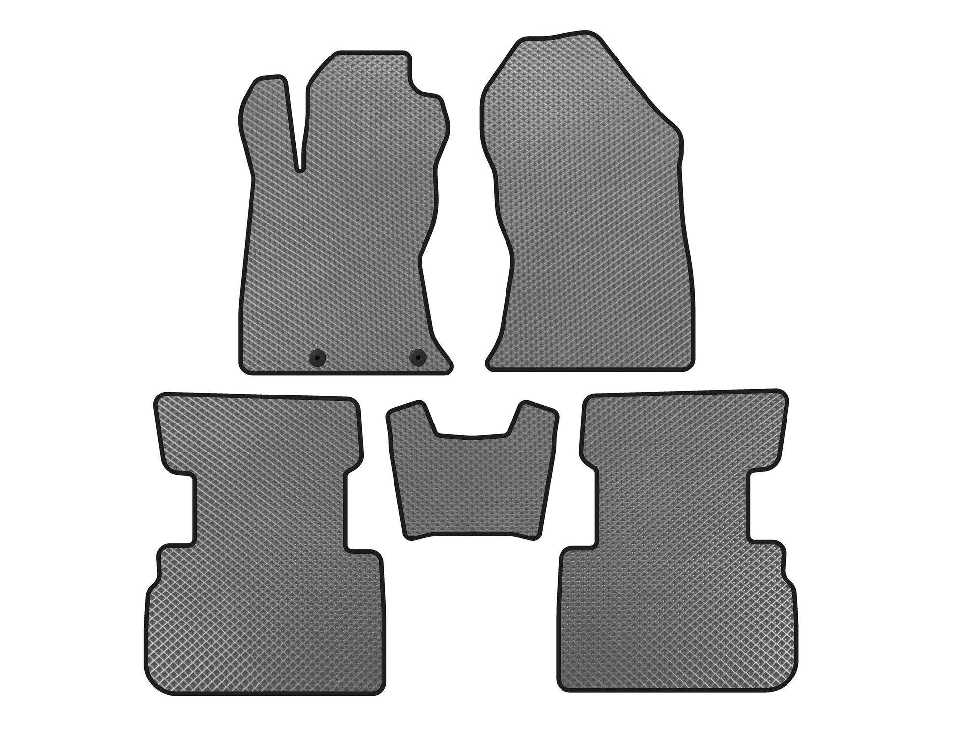 EVA Floor Mats (Gray) for Subaru Forester 2018-2024 - image 1