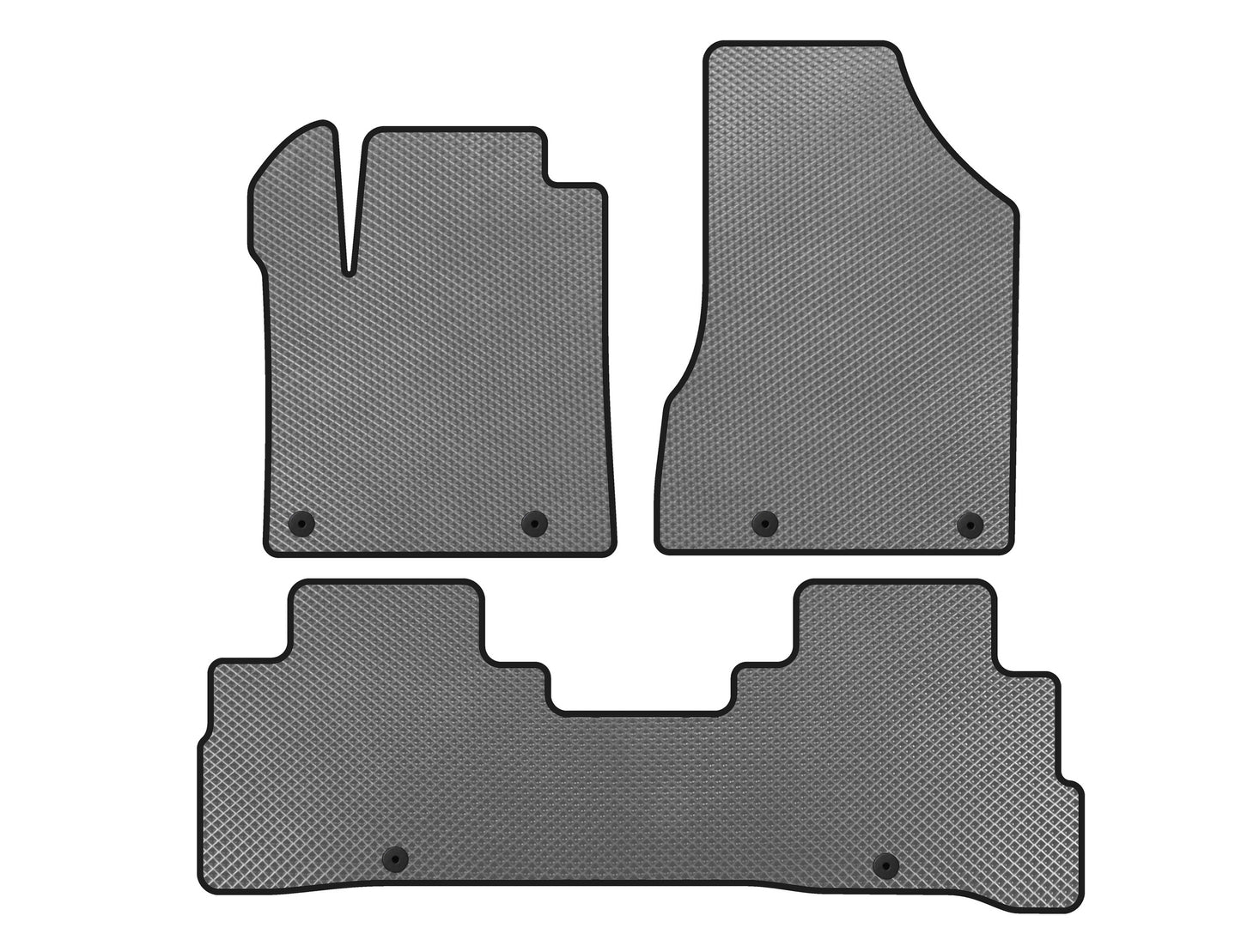 EVA Floor Mats (2014-2019, Gray) for Nissan Murano 2014- - image 1