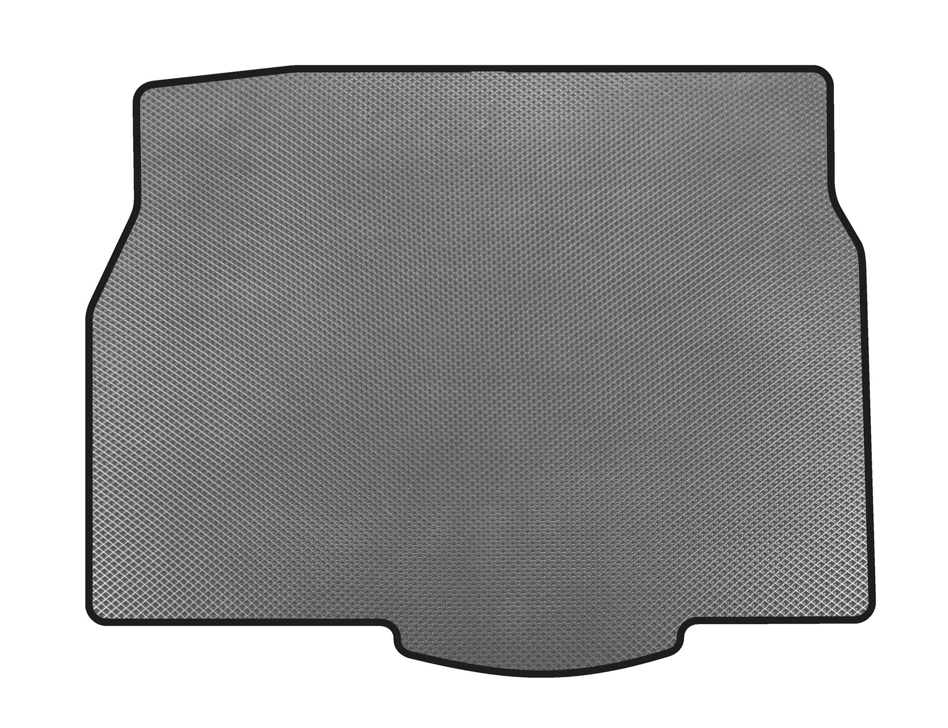 Trunk Mat (2007-2013, HB, 5-Door, Gray) for Opel Astra H 2004-2013 - image 1