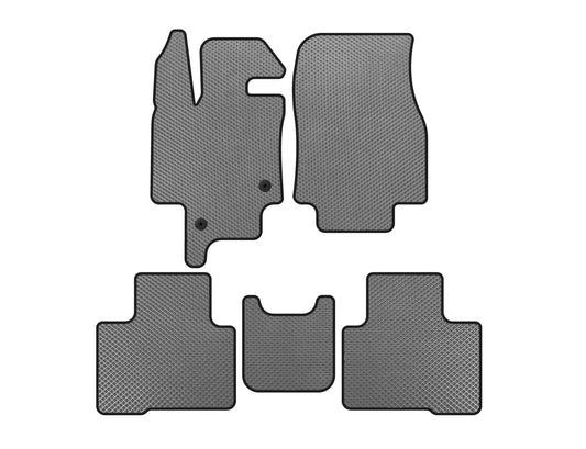 EVA Floor Mats (2 Rows, 7-Seater, Grey) for Toyota Highlander 2019- - image 1