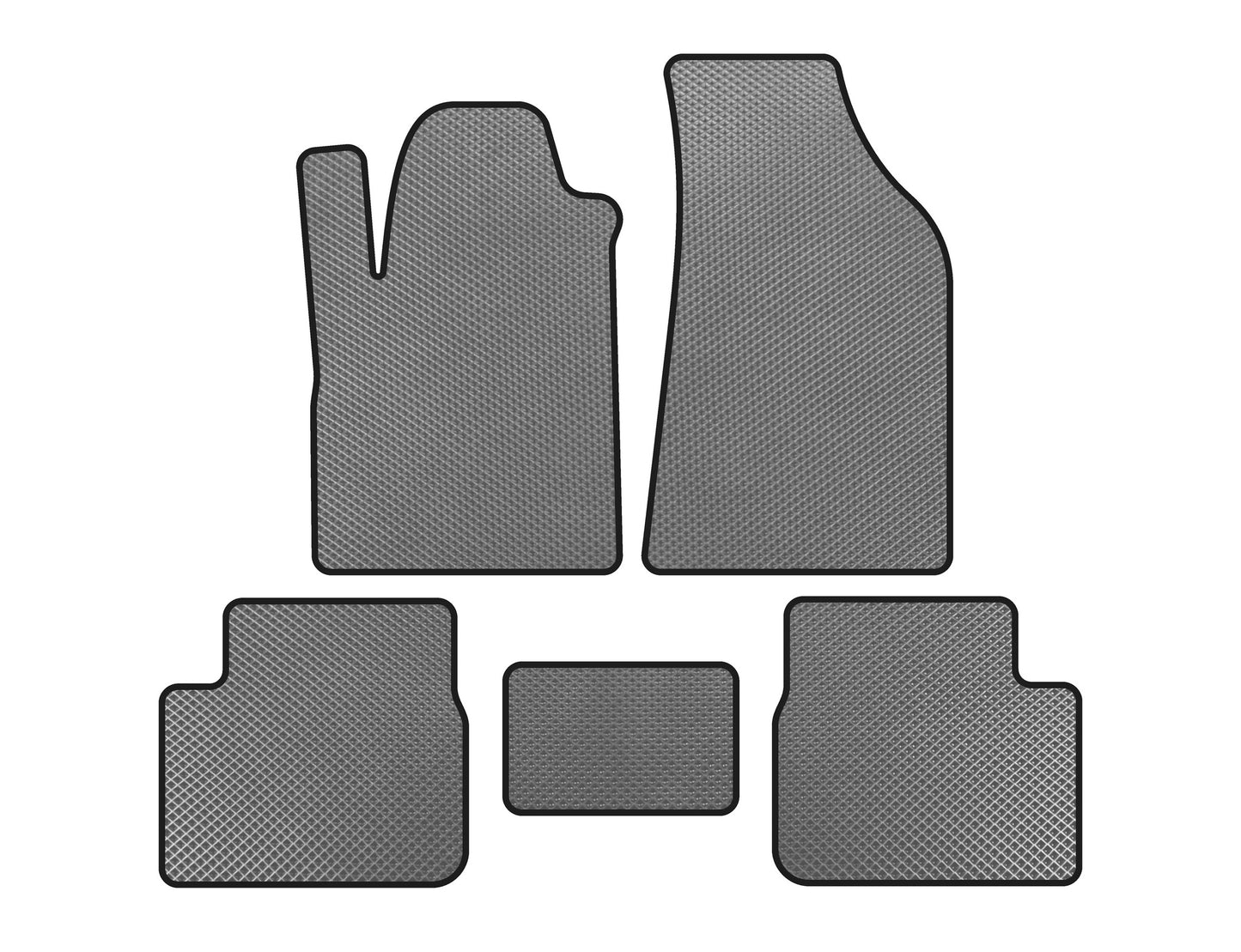 EVA Floor Mats (Gray) for Fiat Bravo 2008-2016 - image 1