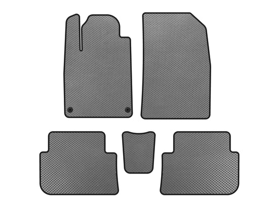 EVA Floor Mats (SD, Gray) for Peugeot 407 2004-2011 - image 1