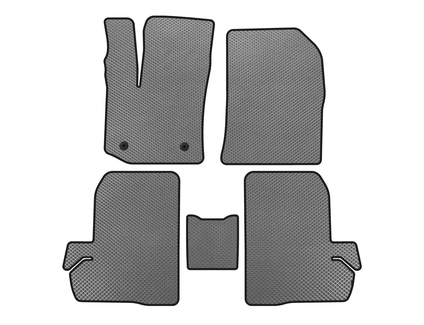 EVA Floor Mats (Gray) for Renault Dokker 2013-2022 - image 1