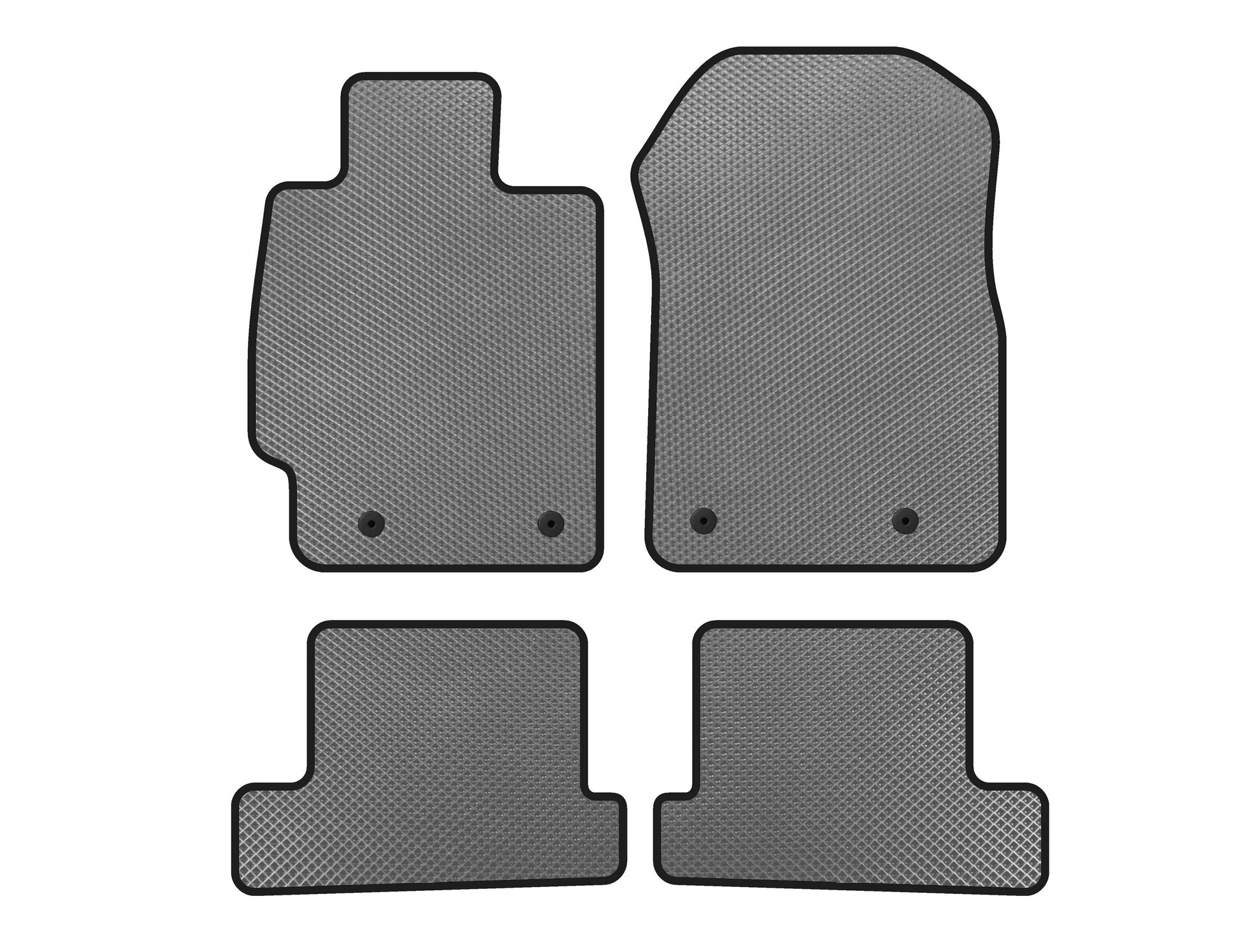 EVA Floor Mats (Coupe, Gray) for Subaru BRZ 2012-2021 - image 1