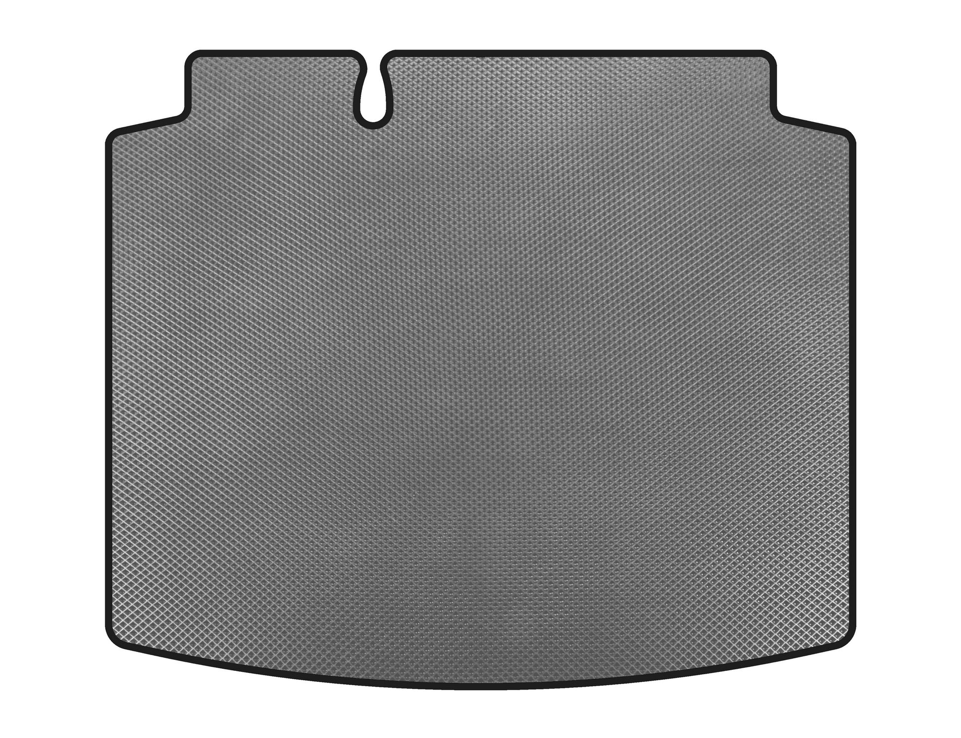 Trunk Mat (HB, 5-Door, Gray) for Seat Leon 2005-2012 - image 1