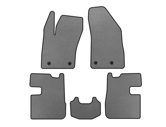 EVA Floor Mats (SD, Gray) for Fiat Tipo 2016- - image 1