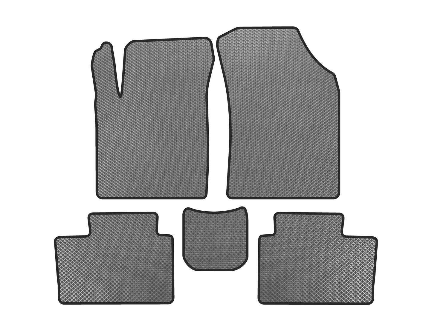 EVA Floor Mats (Gray) for JAC iEV7S 2017-2023 - image 1