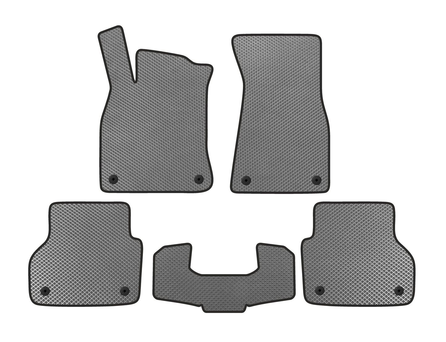 EVA Floor Mats V1 (Gray) for Audi A6 C8 2018–2025 - image 1