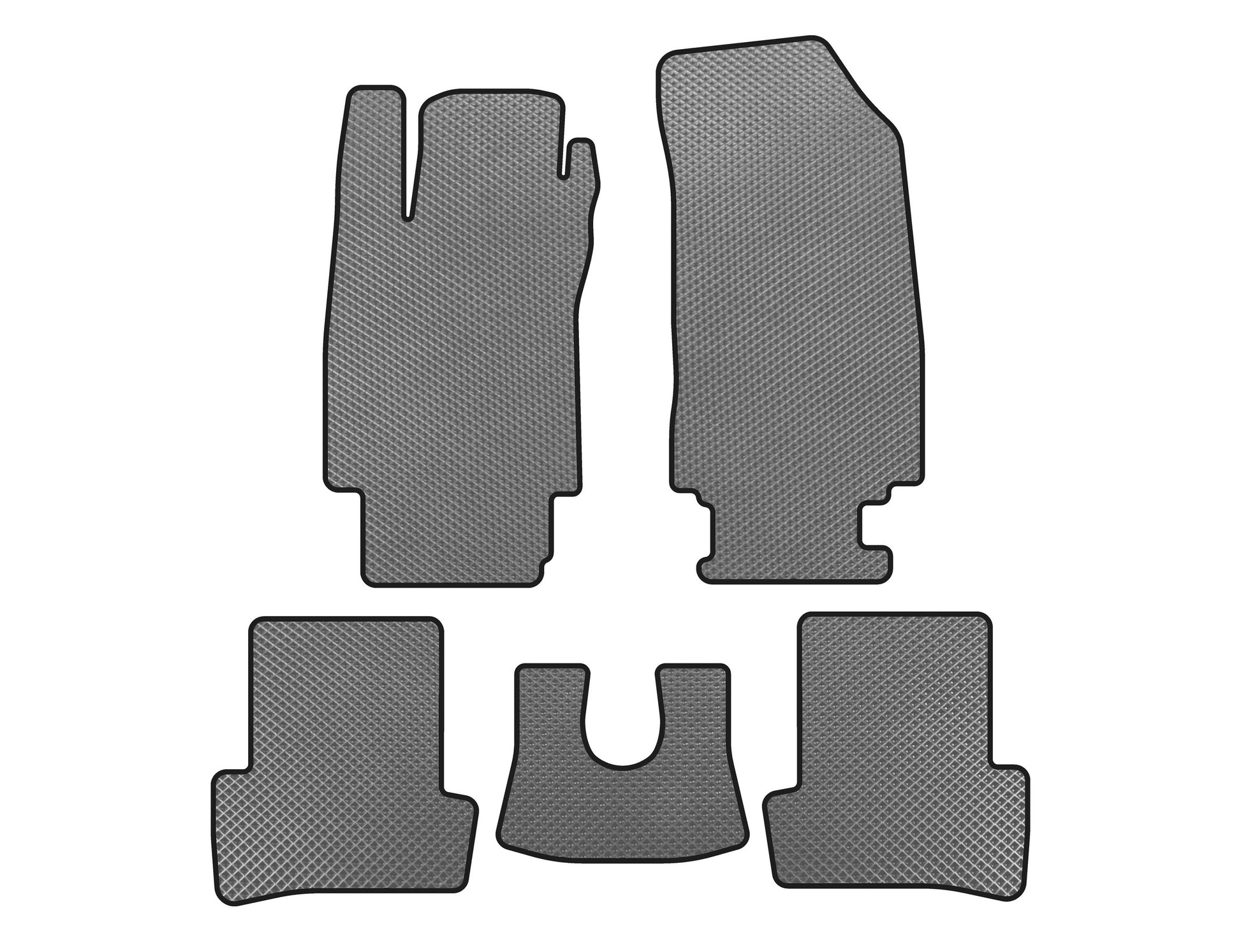 EVA Floor Mats (Gray) for Renault Clio III 2005-2012 - image 1