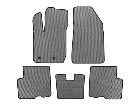 EVA Floor Mats (Front-Wheel Drive, Gray) for Renault Arkana 2019- - image 1