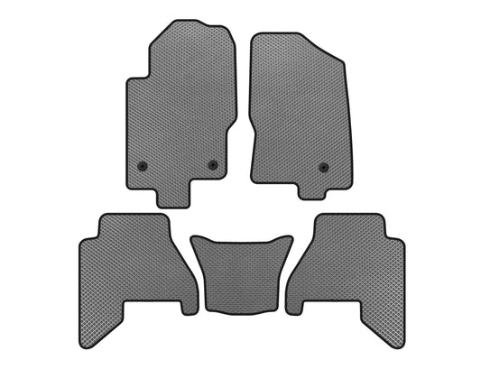 EVA Floor Mats V2 (2 Rows, Gray) for Nissan Pathfinder R51 2005-2014 - image 1