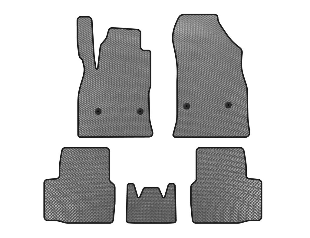 EVA Floor Mats (SD, Gray) for Chevrolet Cruze 2016-2019 - image 1