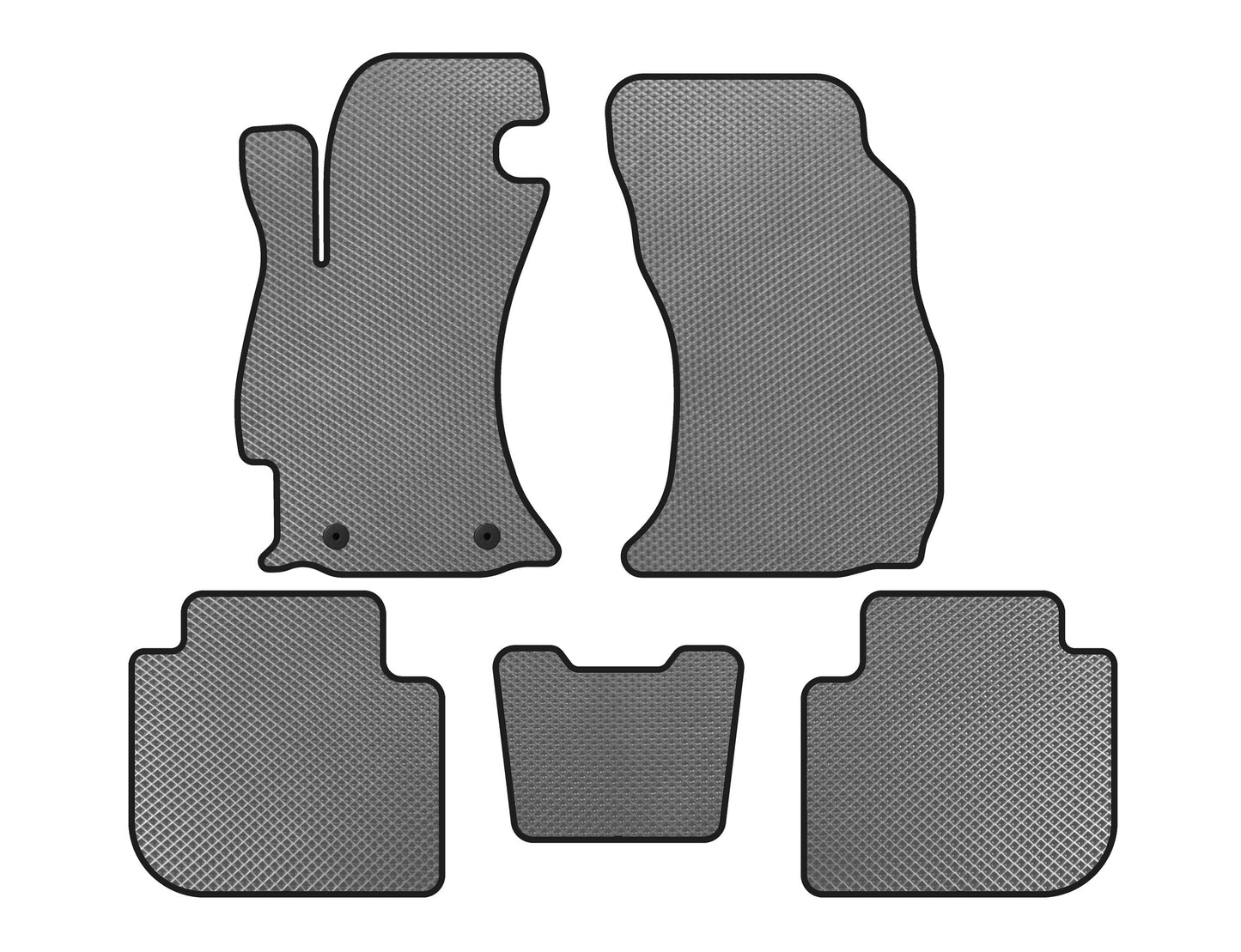 EVA Floor Mats (2013-2017, Gray) for Subaru Forester 2013-2018 - image 1