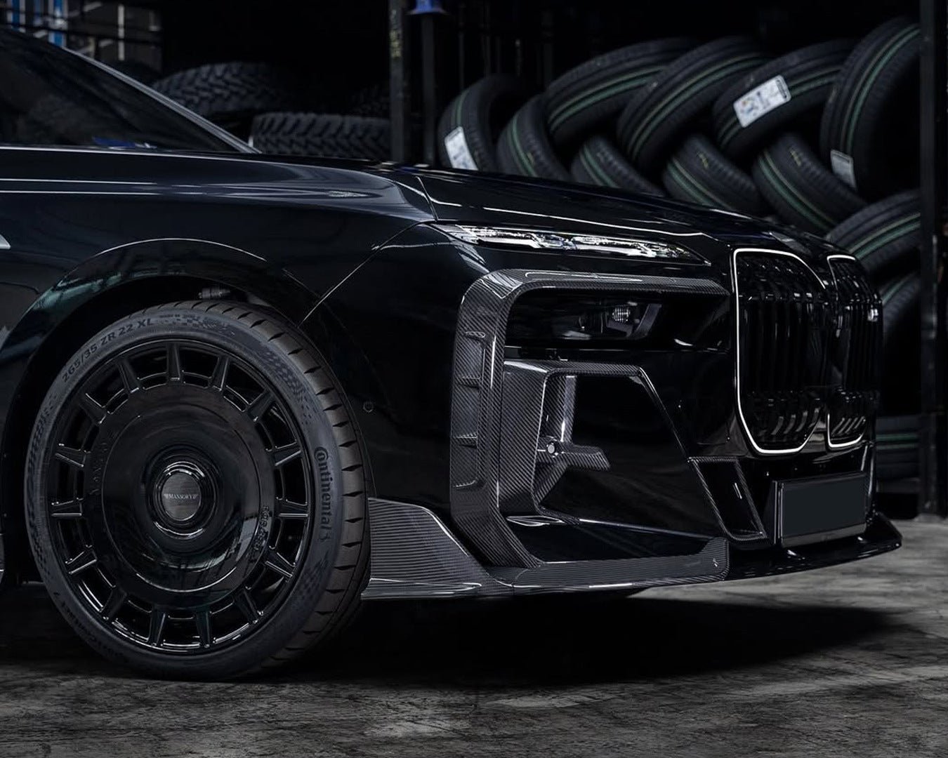 MNSR-Style Carbon Body Kit for BMW 7 Series G70/G71 2022- - image 6