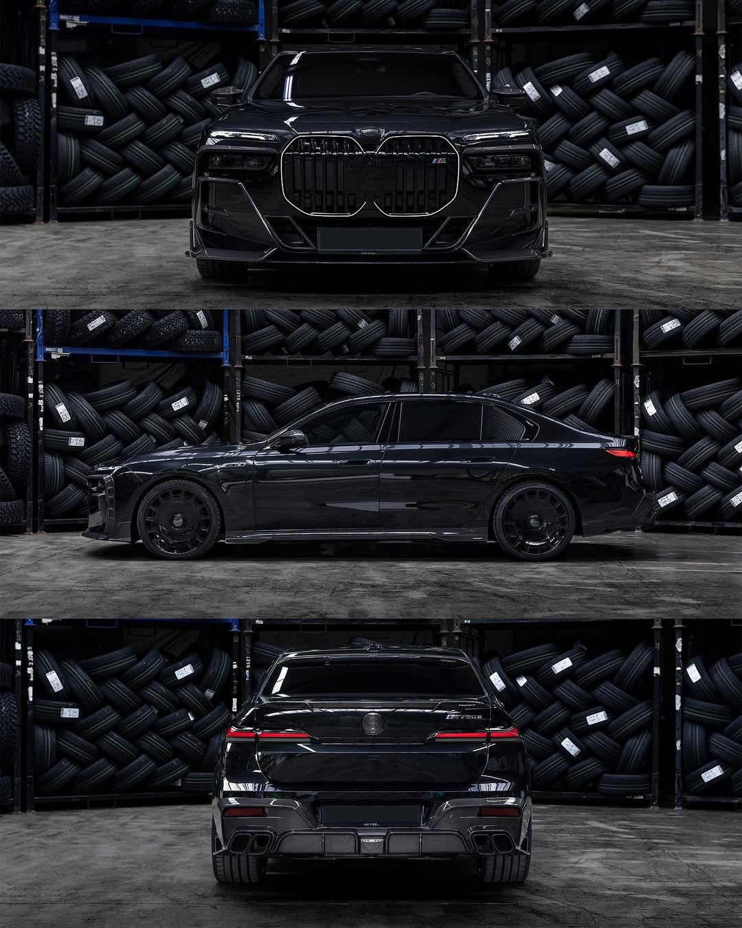 MNSR-Style Carbon Body Kit for BMW 7 Series G70/G71 2022- - image 9