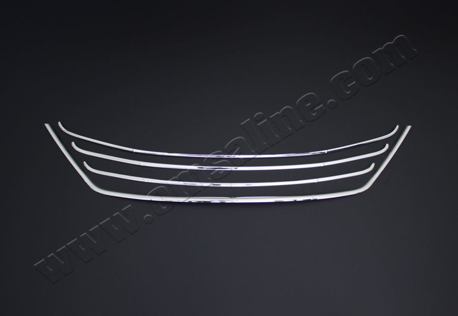 Grille trims with edging (4 pcs, stainless steel) for Hyundai IX-35 2010-2015 - image 2