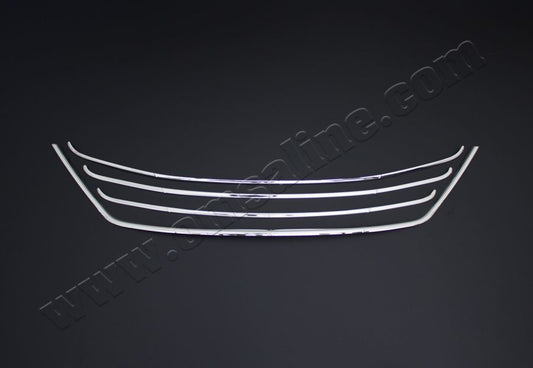 Grille trims with edging (4 pcs, stainless steel) for Hyundai IX-35 2010-2015 - image 2