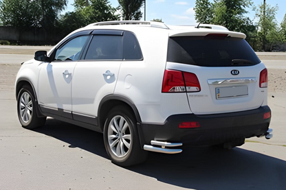 Rear Double Corner Bars AK003-Double (Stainless Steel) for Kia Sorento II XM 2009-2014 - image 2
