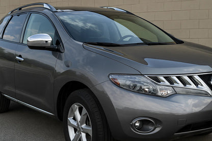 Mirror Covers Stainless Steel (2008-2010, 2 pcs) for Nissan Murano 2008-2014 - image 3