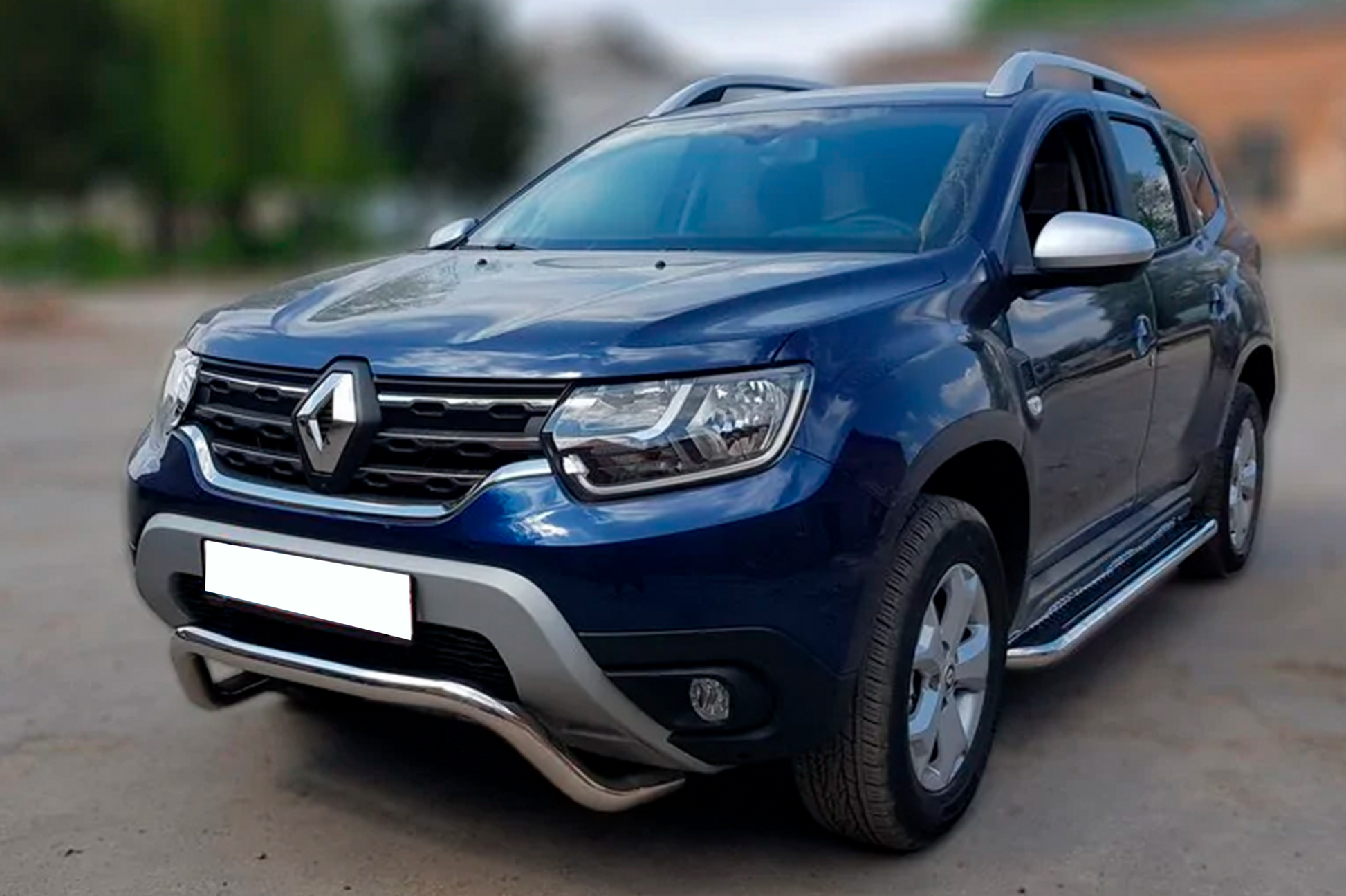 Bull Bar WT007 (Stainless Steel) for Renault Duster 2018-2024 - image 3