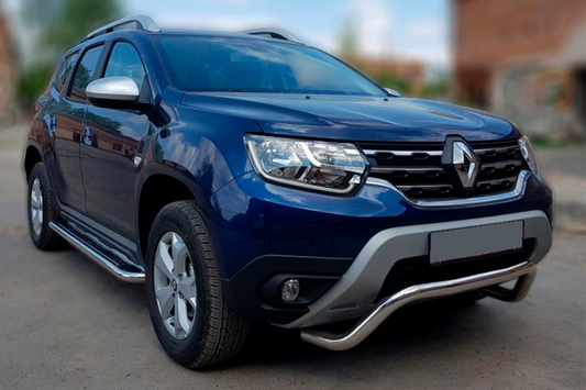 Bull Bar WT007 (Stainless Steel) for Renault Duster 2018-2024 - image 1