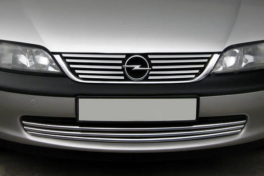 Chrome Grille Covers (Stainless Steel) for Opel Vectra B 1995-2002 - image 1