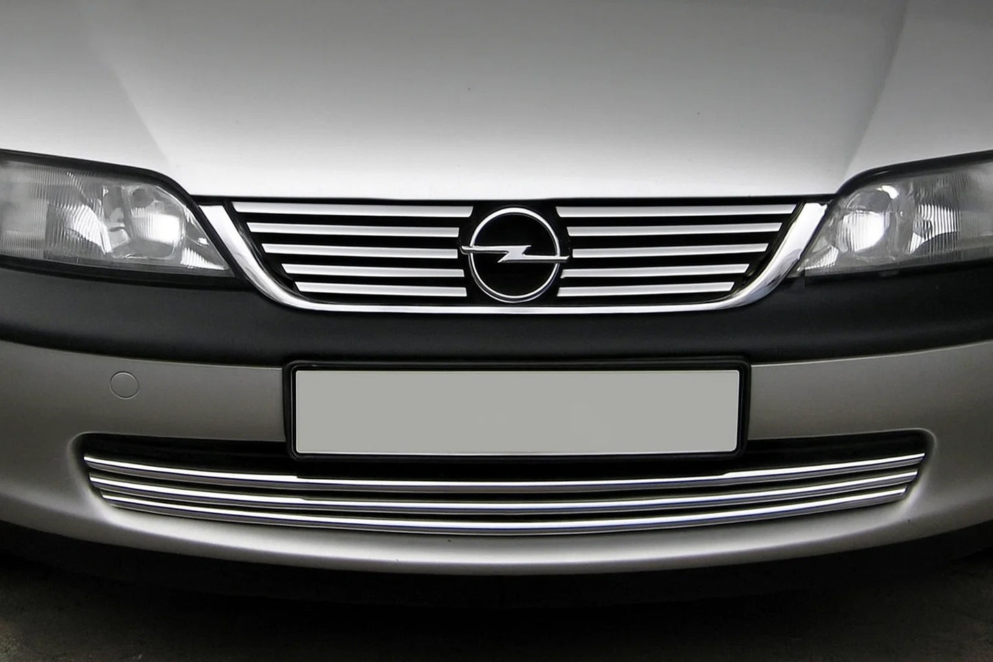 Chrome Grille Covers (Stainless Steel) for Opel Vectra B 1995-2002 - image 1