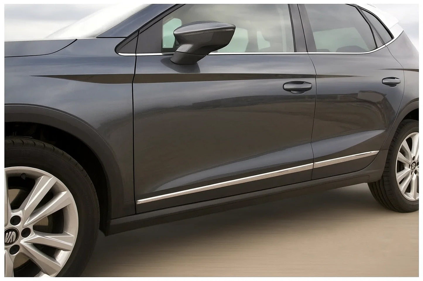 Door Mouldings Chrome (4 pcs) for Seat Arona 2017- - image 1